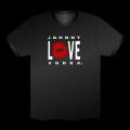 Johnny Love Vodka Black T-Shirt