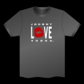 Johnny Love Vodka Charcoal T-Shirt